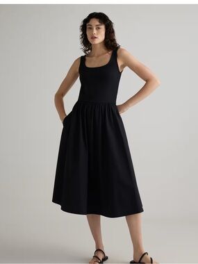 Brand New With Tags Quince Mixed Media Tank Dress